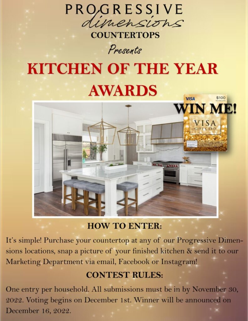 KITCHEN OF THE YEAR IS BACK! Progressive Dimensions